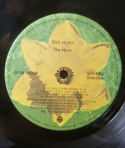 The Hunt (2) : The Hunt (LP, Album, Red)
