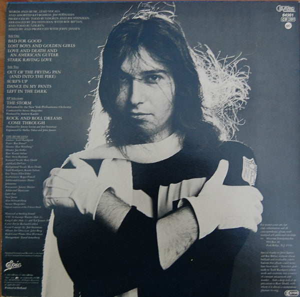 Jim Steinman : Bad For Good (LP, Album + 7", EP, Promo)
