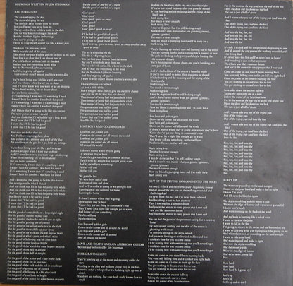 Jim Steinman : Bad For Good (LP, Album + 7", EP, Promo)