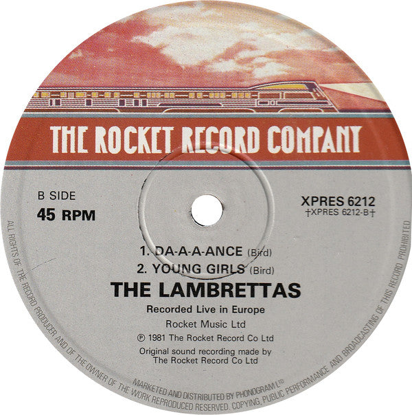 The Lambrettas : Decent Town (12", Single)