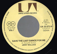 Jerry Wallace : Save The Last Dance For Me / Venus (7", Single)