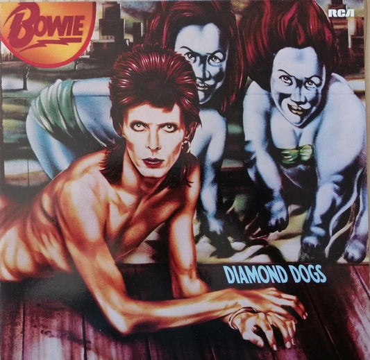 Bowie* : Diamond Dogs (LP, Album, RE)