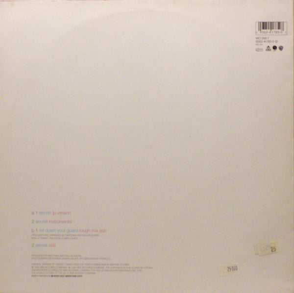 Madonna : Secret (12")