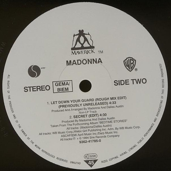Madonna : Secret (12")