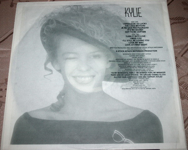 Kylie Minogue : Kylie (LP, Album)