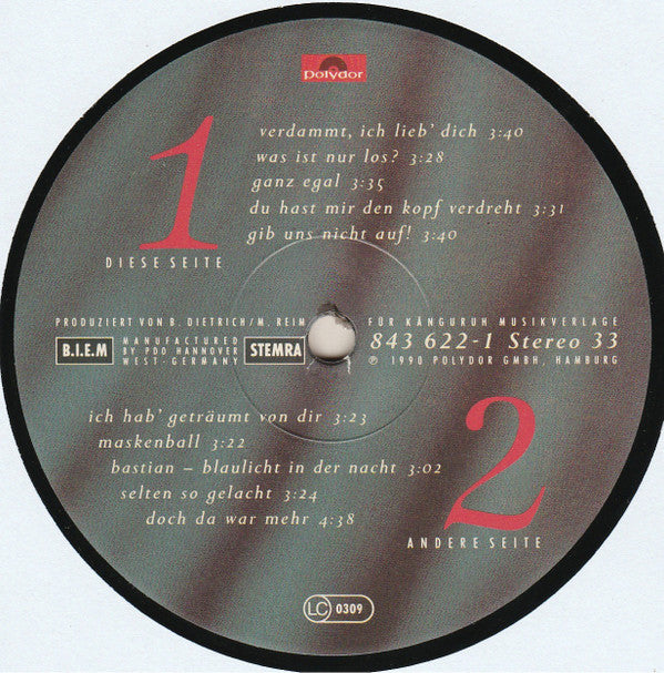 Matthias Reim : Reim (LP, Album, Gat)