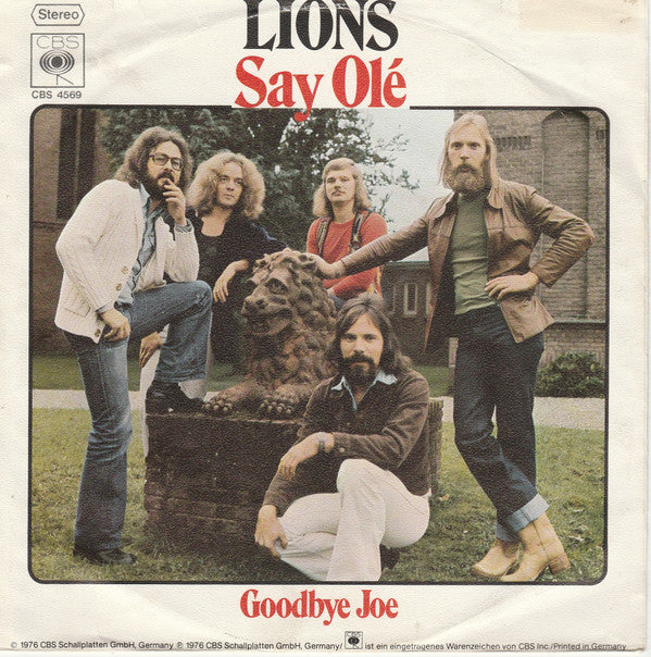 Lions (6) : Say Olé (7", Single)
