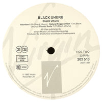 Black Uhuru : Black Uhuru (LP, Album, RE)