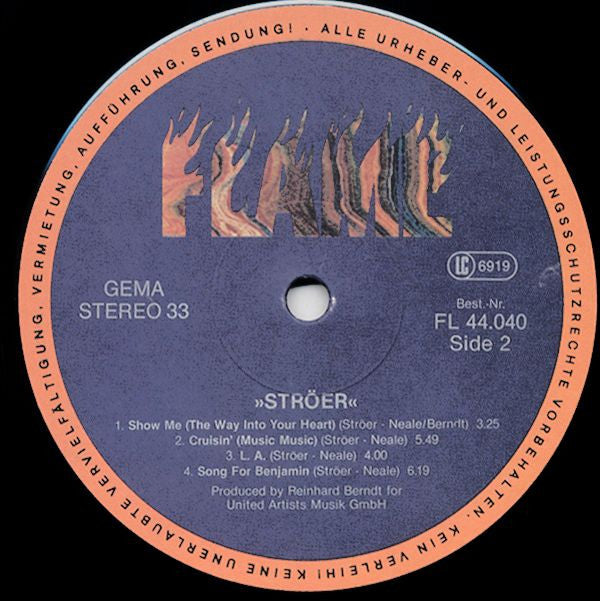 Hans Peter Ströer : Ströer (LP, Album)