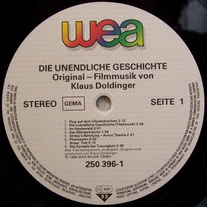 Klaus Doldinger : Die Unendliche Geschichte (LP, Album)
