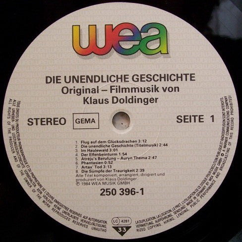 Klaus Doldinger : Die Unendliche Geschichte (LP, Album)