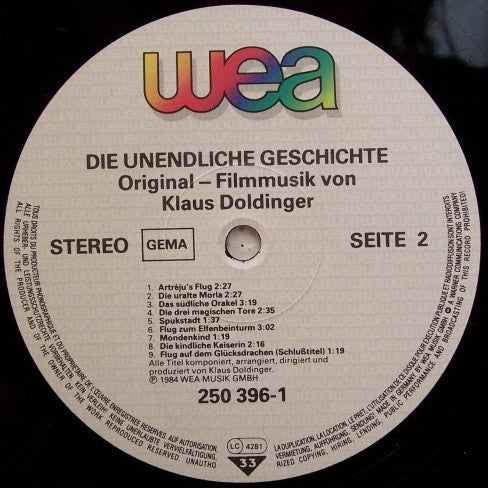 Klaus Doldinger : Die Unendliche Geschichte (LP, Album)