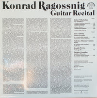 Konrad Ragossnig :  Federico Moreno Torroba, Heitor Villa-Lobos, Enrique Granados, Isaac Albéniz, Joaquín Turina : Guitar Recital (LP, Album)