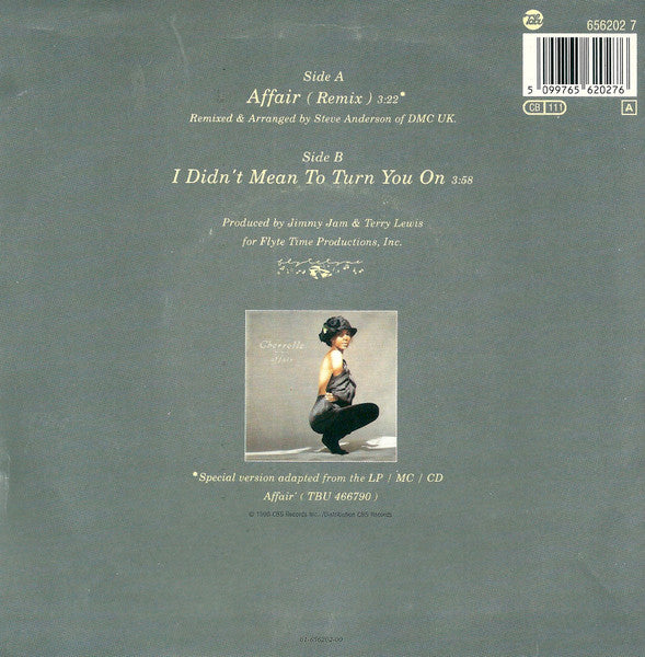 Cherrelle : Affair (Remixed) (7", Single)