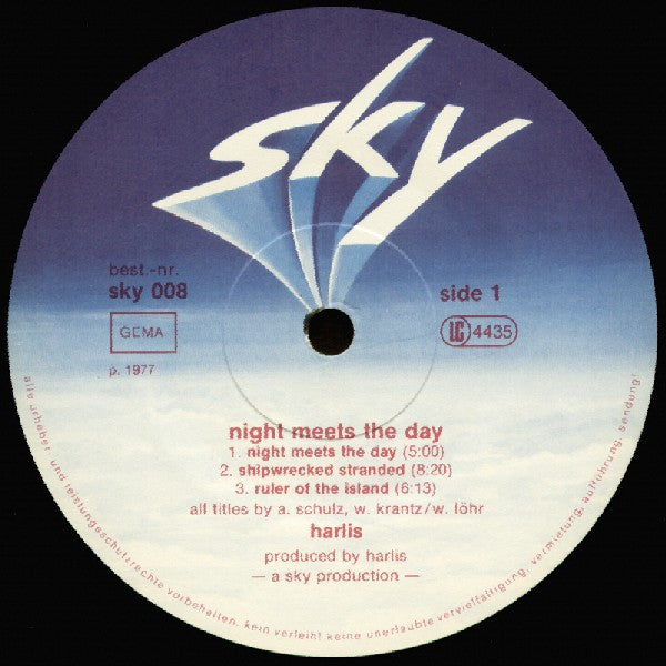 Harlis : Night Meets The Day (LP, Album)