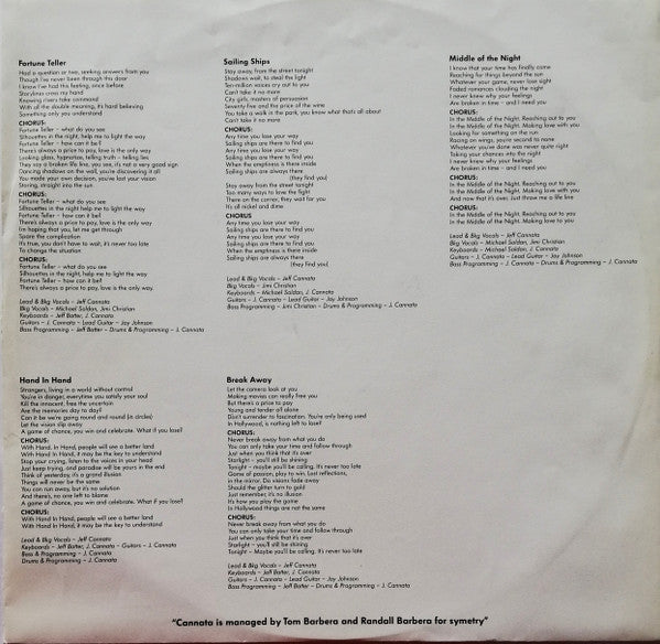 Cannata : Images Of Forever (LP, Album)