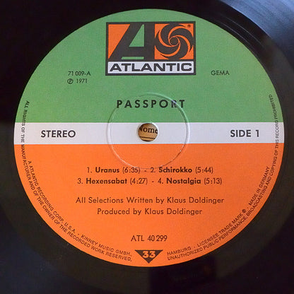 Passport (2) : Passport (LP, Album, Gat)