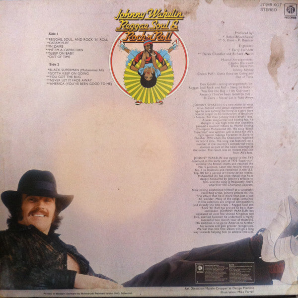 Johnny Wakelin : Reggae Soul & Rock 'n' Roll (LP, Album)