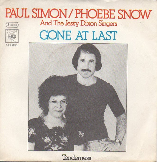 Paul Simon / Phoebe Snow And The Jessy Dixon Singers : Gone At Last (7", Single)