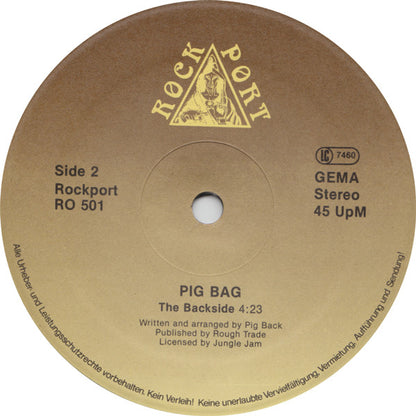 Pigbag : Papa's Got A Brand New Pig Bag / The Backside (12", Maxi)