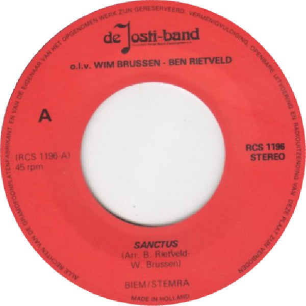 Josti-Band : De Josti-Band Speelt Voor Kinderdagverblijf In Nepal (7", Single)