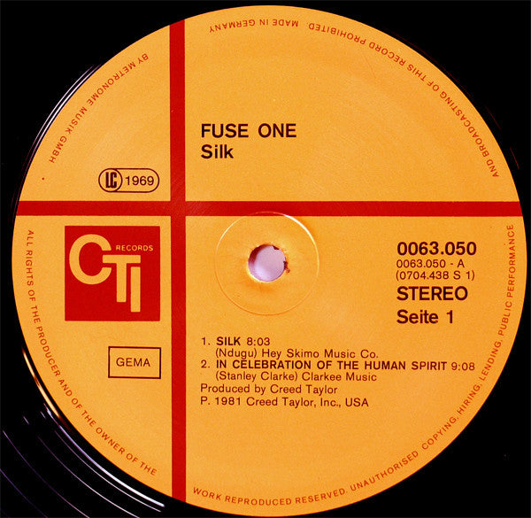 Fuse One : Silk (LP, Album)