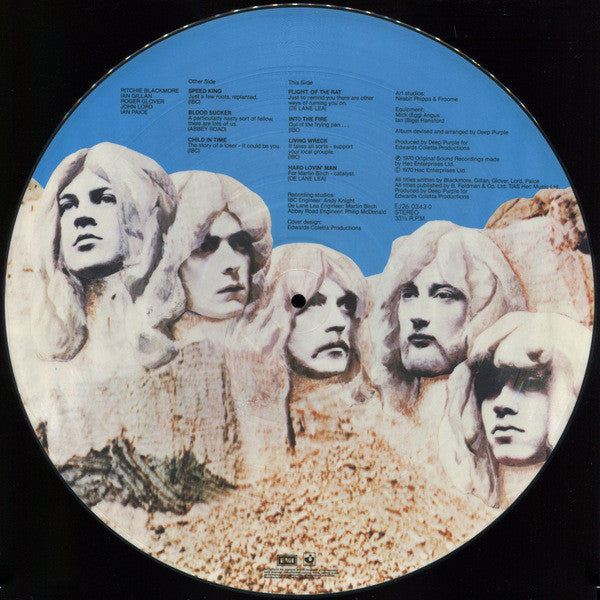 Deep Purple : In Rock (LP, Album, Pic, RE)