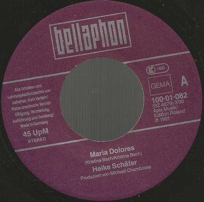 Heike Schäfer : Maria Dolores (7", Single)
