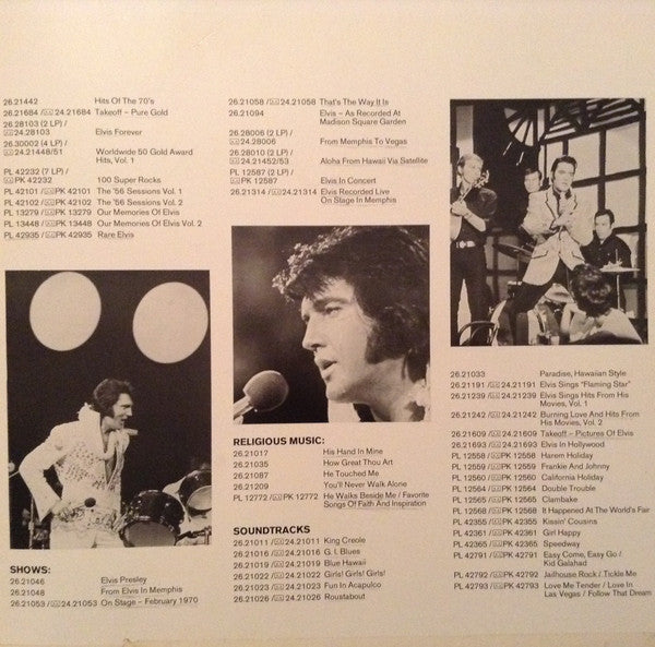 Elvis Presley : Elvis Forever Volume 2 (2xLP, Comp, Tur)