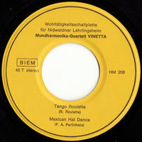 Mundharmonika-Quartett Vinetta : Stanser Gesellen Quartett (7")