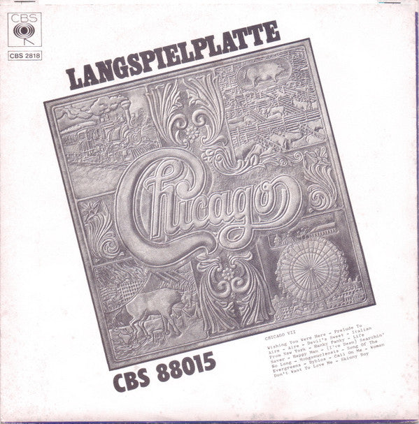 Chicago (2) : Wishing You Were Here (7")