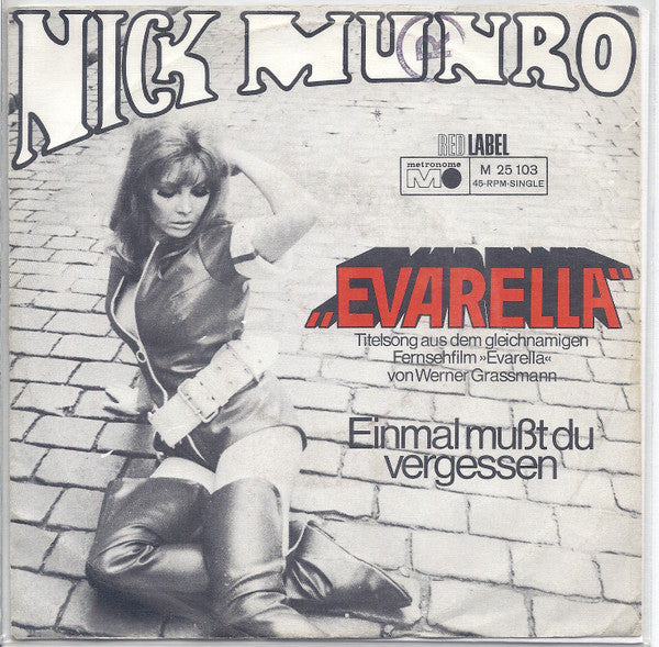 Nick Munro : Evarella (7", Single)