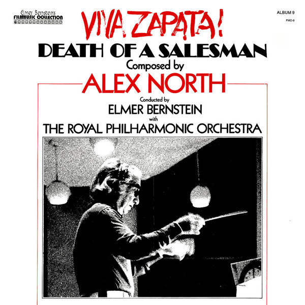 Alex North Conducted By Elmer Bernstein With  Royal Philharmonic Orchestra : Viva Zapata! / Death Of A Salesman (LP)