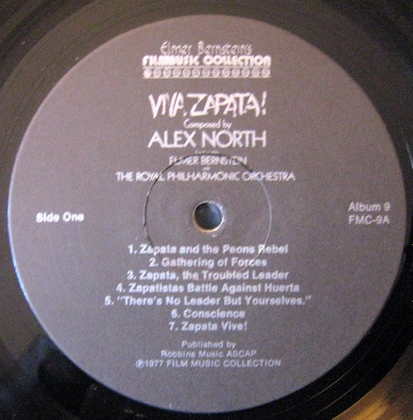 Alex North Conducted By Elmer Bernstein With  The Royal Philharmonic Orchestra* : Viva Zapata! / Death Of A Salesman (LP)