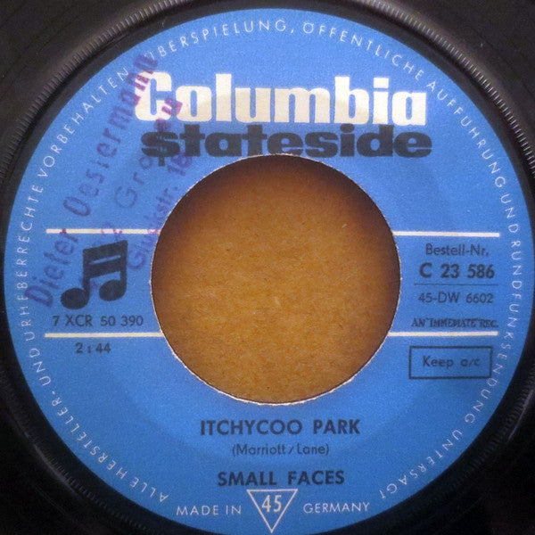 Small Faces : Itchycoo Park (7", Single)