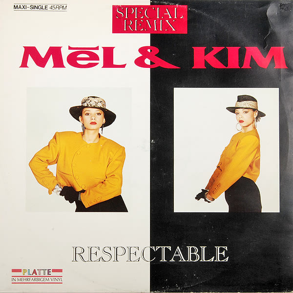 Mel & Kim : Respectable (Special Remix) (12", Maxi, Mul)