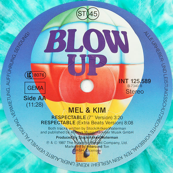 Mel & Kim : Respectable (Special Remix) (12", Maxi, Mul)