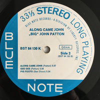 John Patton : Along Came John (LP, Album, RE)