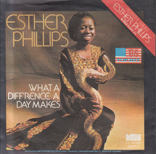 Esther Phillips : What A Diff'rence A Day Makes (7", Single)