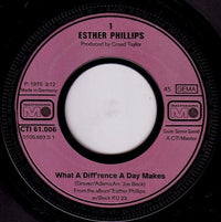 Esther Phillips : What A Diff'rence A Day Makes (7", Single)