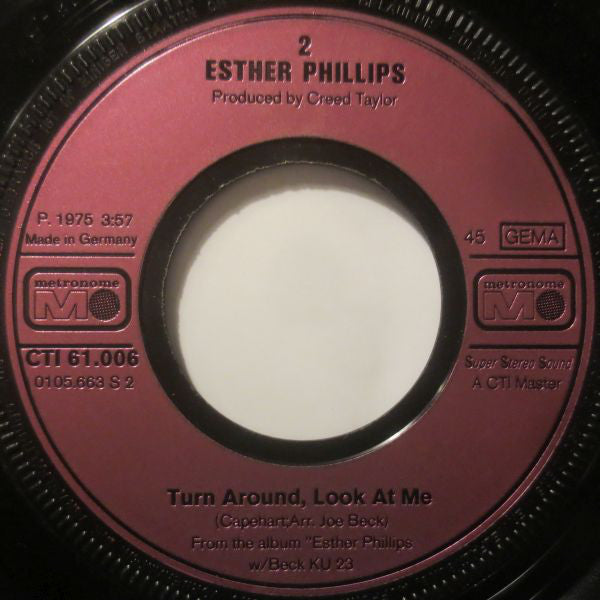 Esther Phillips : What A Diff'rence A Day Makes (7", Single)