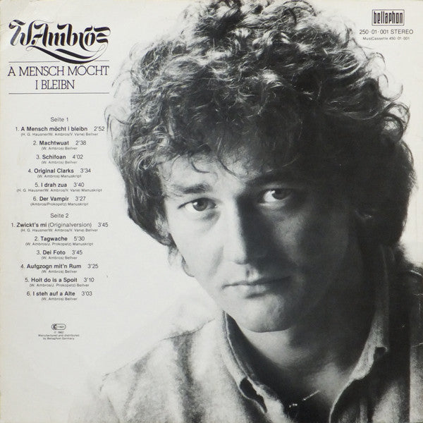 W. Ambros* : A Mensch Möcht I Bleibn (LP, Comp)