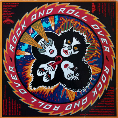 Kiss : Rock And Roll Over (LP, Album, RE)