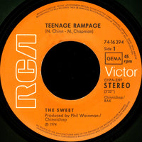 The Sweet : Teenage Rampage (7", Single)