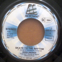 High Inergy : Skate To The Rhythm (7", Single)
