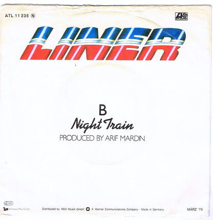 Liner : Keep Reaching Out For Love / Night Train (7", Single)