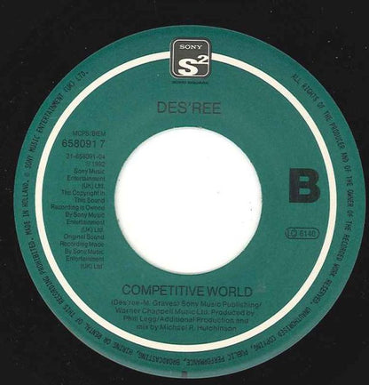 Des'ree : Why Should I Love You? (7", Single)