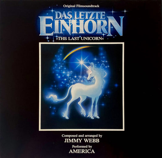 America (2) : Das Letzte Einhorn = The Last Unicorn (Original Filmsoundtrack) (LP, Album)