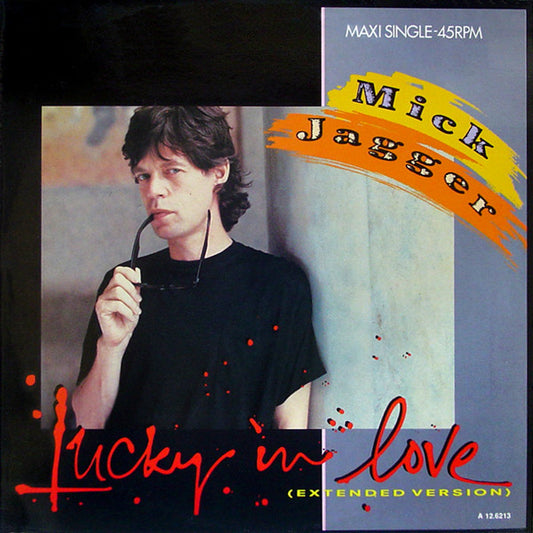 Mick Jagger : Lucky In Love (Extended Version) (12", Maxi)