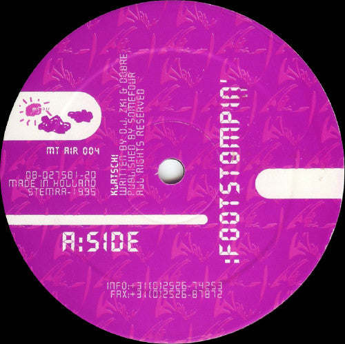 Klatsch! : Footstompin' (12")